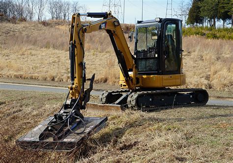 mower mini excavator|brush hog for mini excavator.